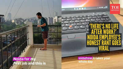 '9 to 6 took my whole life': Noida employee's viral video hits hard