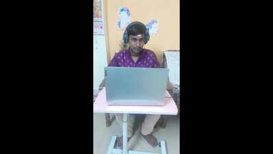 Tech helps visually challenged boy ace ISC exam
