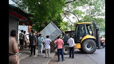 Vendors With Fake Licences Choke Dharampeth, Repeat Encroachers Warned Of FIRs