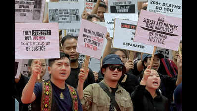‘No justice, no peace’: Manipur tribal groups mark 3 years of ethnic violence in Delhi protest