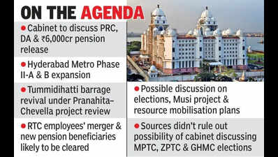Cabinet set for key calls on PRC, pensions & infra push