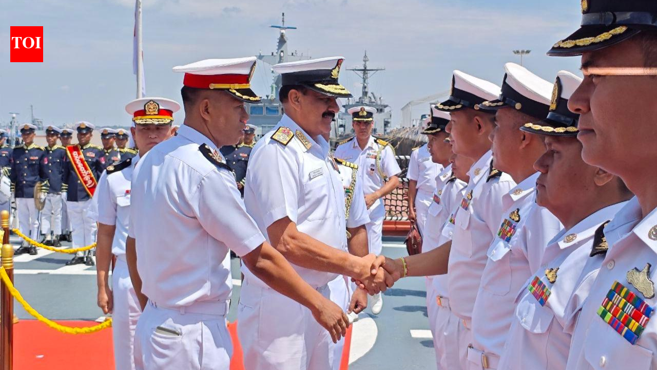 Admiral Tripathi meets Myanmar naval leadership, discusses steps to boost cooperation