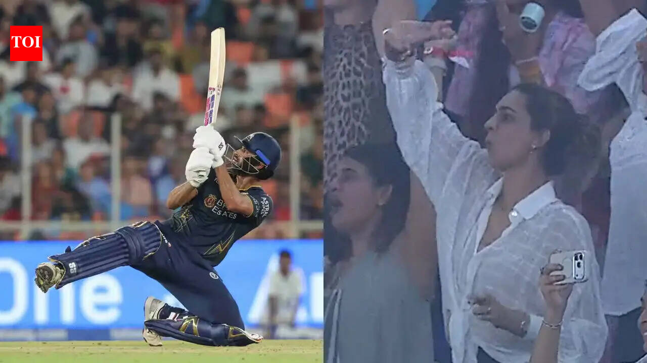 Last-over drama! Nehra's wife's wild celebration goes viral after GT win