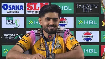 ‘Teenon me khelunga’: Babar Azam shuts down format debate after PSL title win – Watch | Cricket News – The Times of India