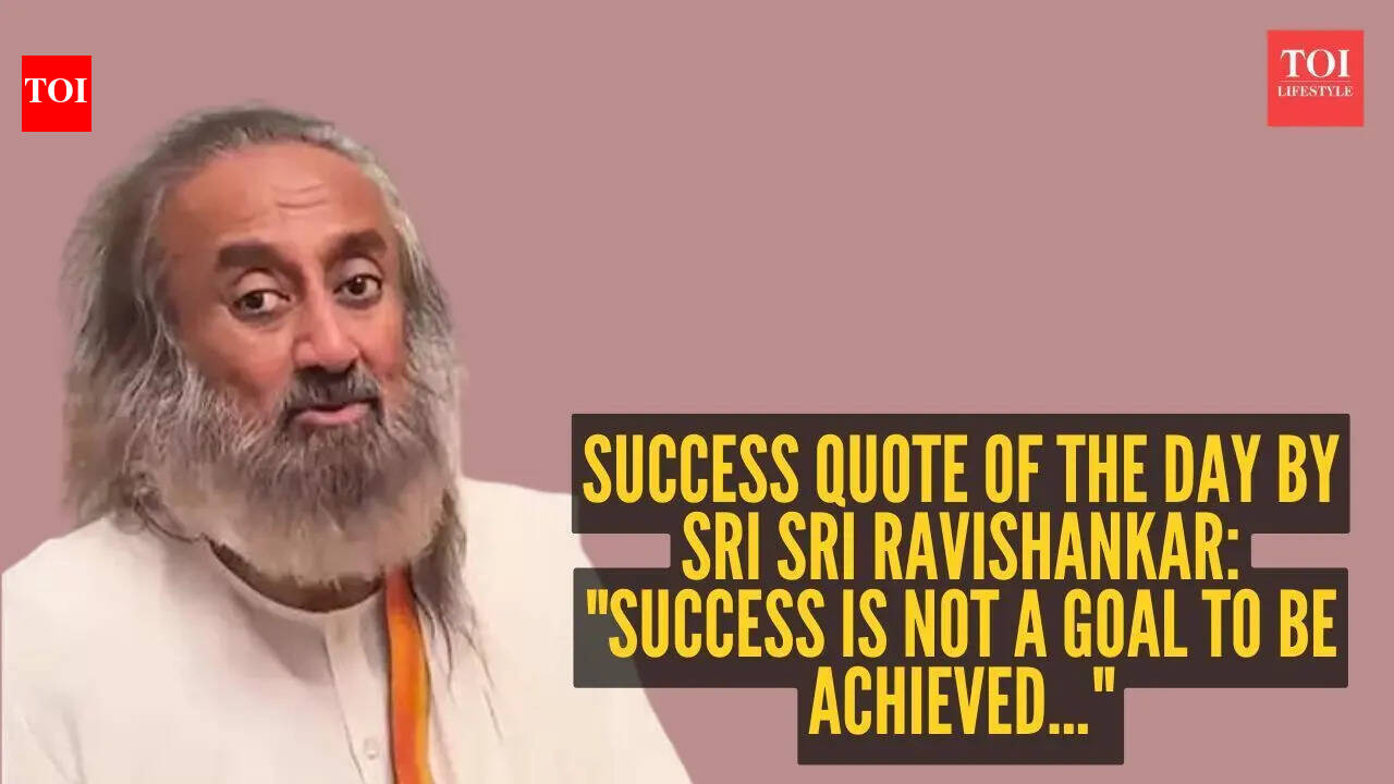 Success quote of the day by Sri Sri Ravishankar: 