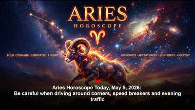 Aries Horoscope Today, May 5, 2026: Be careful when driving around corners, speed breakers and evening traffic – The Times of India