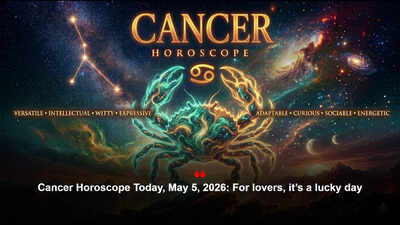 Cancer Horoscope Today, May 5, 2026: For lovers, it’s a lucky day – The Times of India
