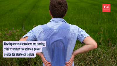 How Japanese researchers are turning sticky summer sweat into a power source for Bluetooth signals