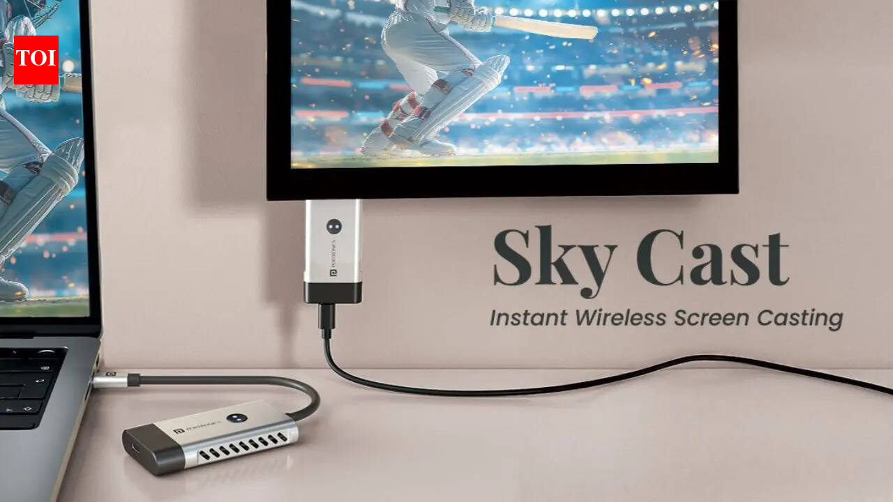 Portronics launches Sky Cast, wireless Type-C to HDMI screen cast at Rs 4,999