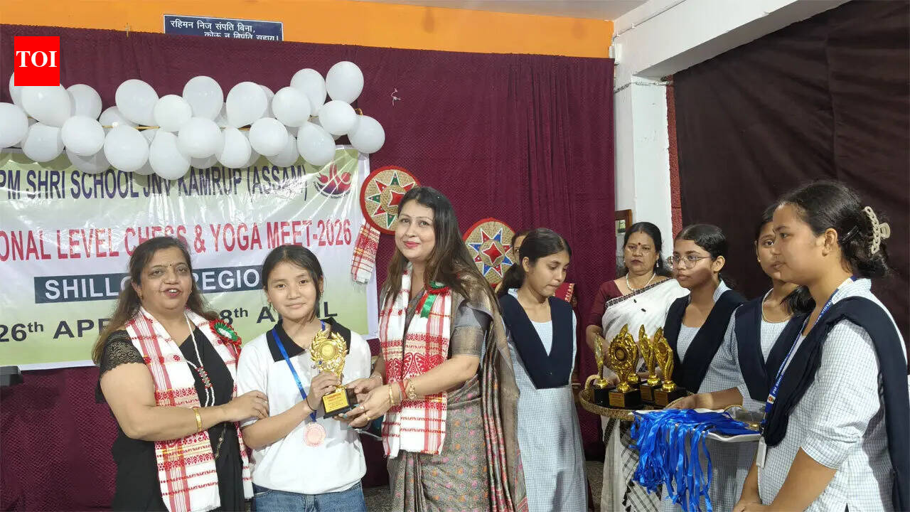 Young talent takes centre stage at Northeast Navodaya chess and yoga championship