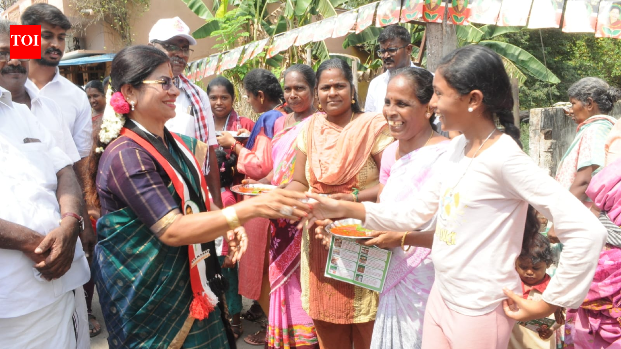 TN’s richest candidate Leema Rose Martin leading in Lalgudi