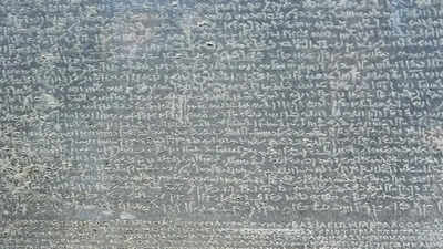 In 1799, soldiers fixing a wall found a slab that unlocked a language no one could speak