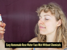 How to make a perfect chemical-free rose water face mist at home