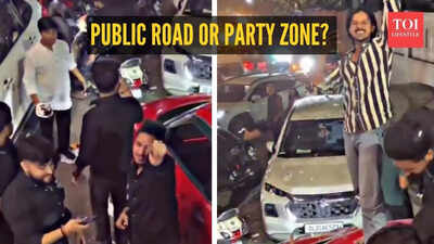 Public road or party zone? Delhi birthday video sparks outrage over 'lawlessness'