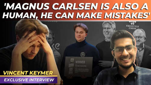 Vincent Keymer Exclusive: Becoming Germany No. 1, Magnus Carlsen intimidation, and more