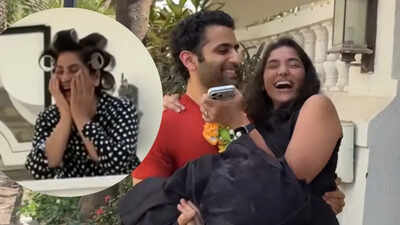 కొడుకు ఆయుష్మాన్ సేథీ స్నేహితురాలు ఇప్పుడు కుటుంబంతో కలిసి వెళ్లడంతో అర్చన పురాణ్ సింగ్ ఆమెను తన చేతుల్లోకి తీసుకువెళ్లాడు