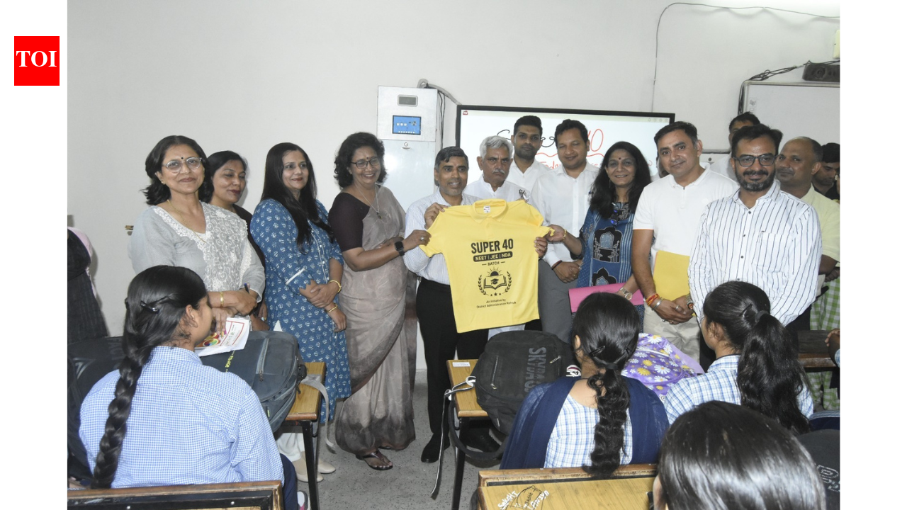 ‘Super 40’ launched in Rohtak to power govt school students towards JEE, NEET & NDA