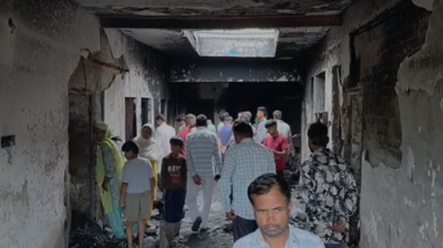 Man, 8-yr-old daughter die in Meerut house fire; 10 important