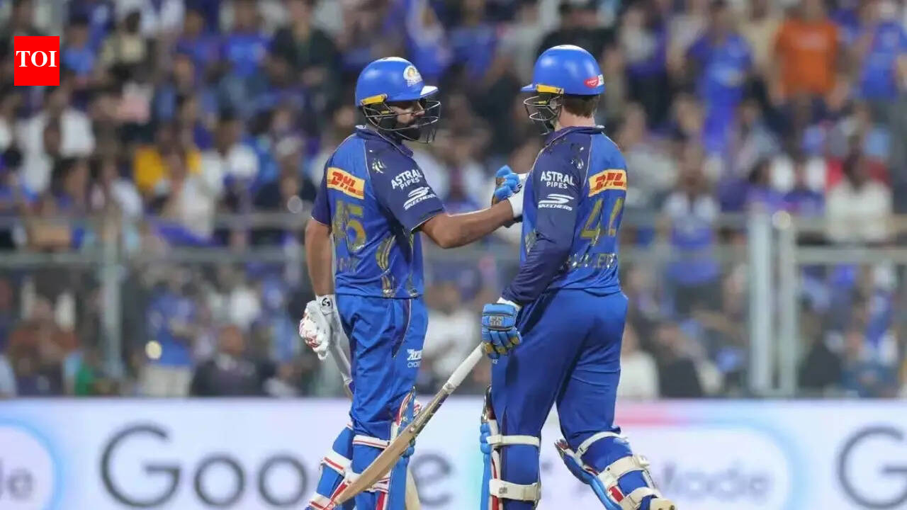 MI win battle of bursts vs base: Rohit-Rickelton script Mumbai's highest IPL chase