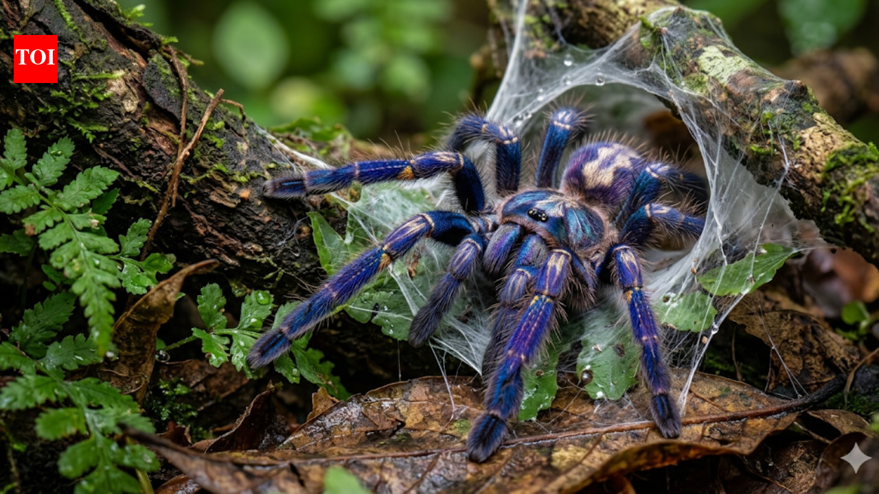 Pawan Kalyan backs Peacock Tarantula conservation as species faces extinction risk
