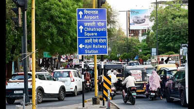 No U-turn back on Wardha Road; Ajni Square remains bottleneck