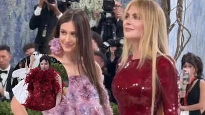 The Met Gala 2026: Lena Dunham and Nicole Kidman accidentally twin for the night in red sequin looks