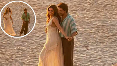 Shah Rukh Khan and Deepika Padukone shoot romantic dance sequence for 'King' - WATCH
