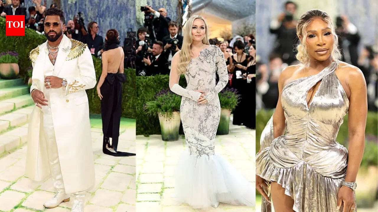 Athletes dazzle at Met Gala 2026: Serena Williams turns heads, Lindsey Vonn owns the moment and more