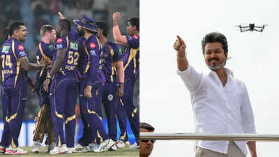IPL 2026: KKR star's one-word message for Thalapathy Vijay goes viral after TVK win