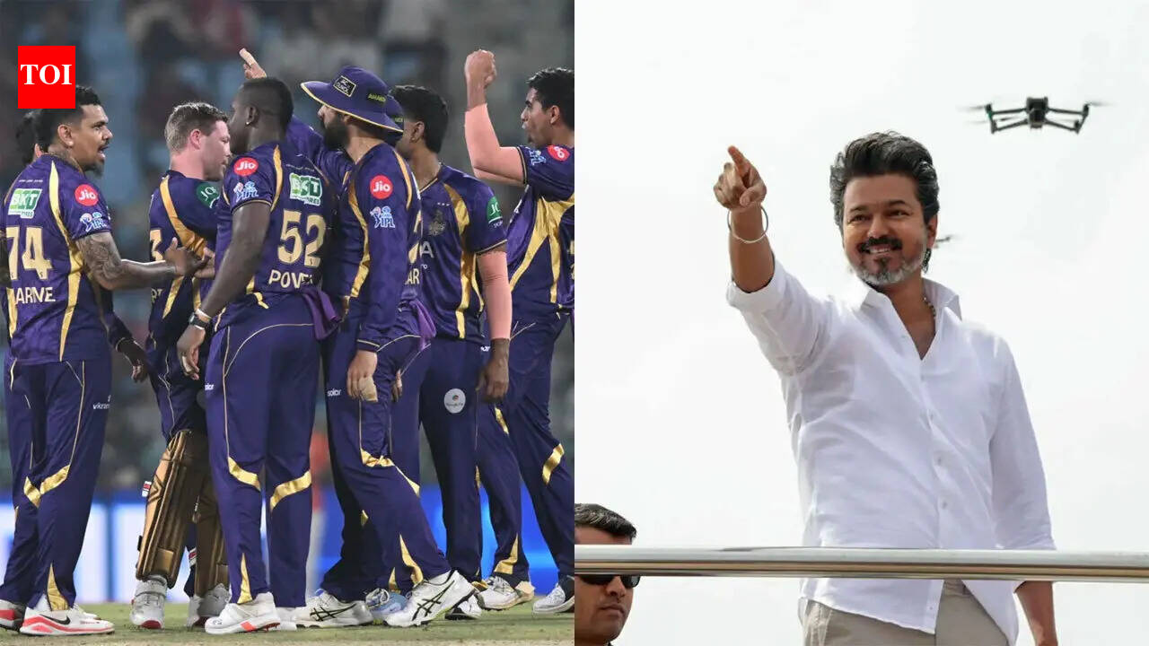 IPL 2026: KKR star's one-word message for Thalapathy Vijay goes viral after TVK win