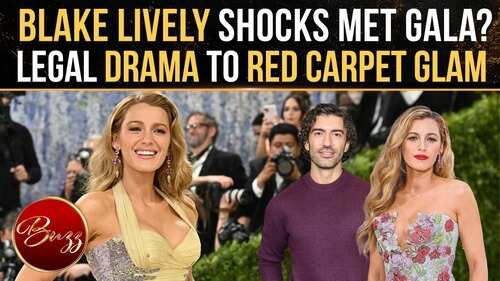 Blake Lively Shocks Met Gala 2026 Hours After Baldoni Settlement, Turns Versace Viral | WATCH 