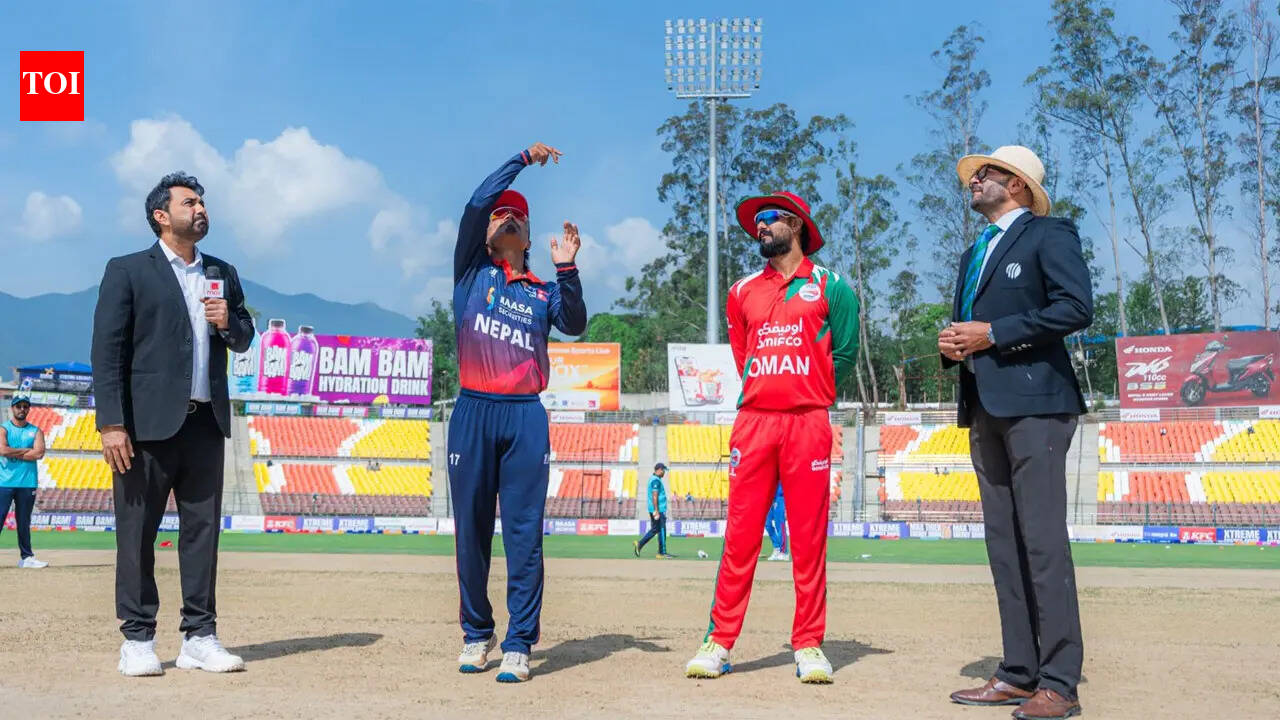 NEP vs OMA Live Score: Arjun falls, Aarif keeps the scoreboard ticking for Nepal