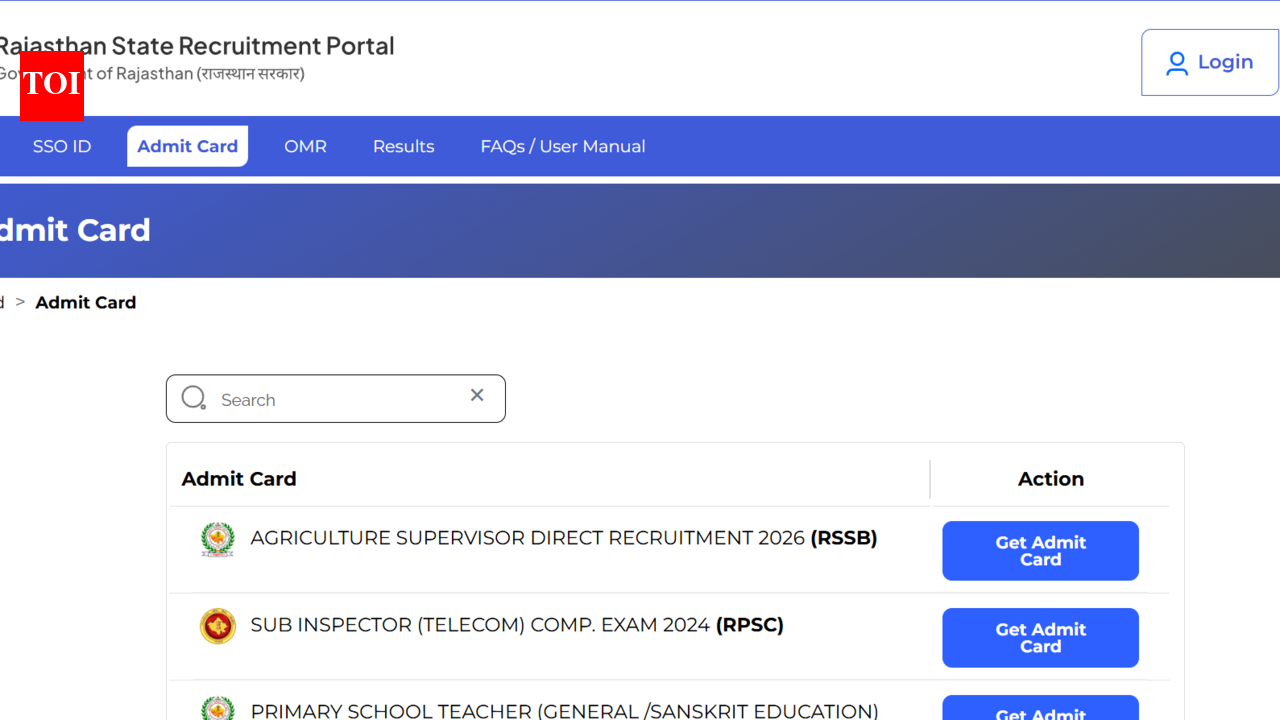 RSSB Lab Assistant admit card 2026 to be released today at recruitment.rajasthan.gov.in: Direct link to download hall tickets here