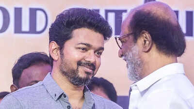 Rajinikanth wishes Thalapathy Vijay after he wins the elections; fans revive 'Kaalam Pesadhu' statement, troll 'Jailer' actor