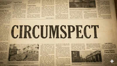 Word of the day: Circumspect