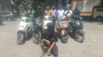 Mumbai man arrested for stealing 2-wheelers; 5 stolen motorcycles recovered