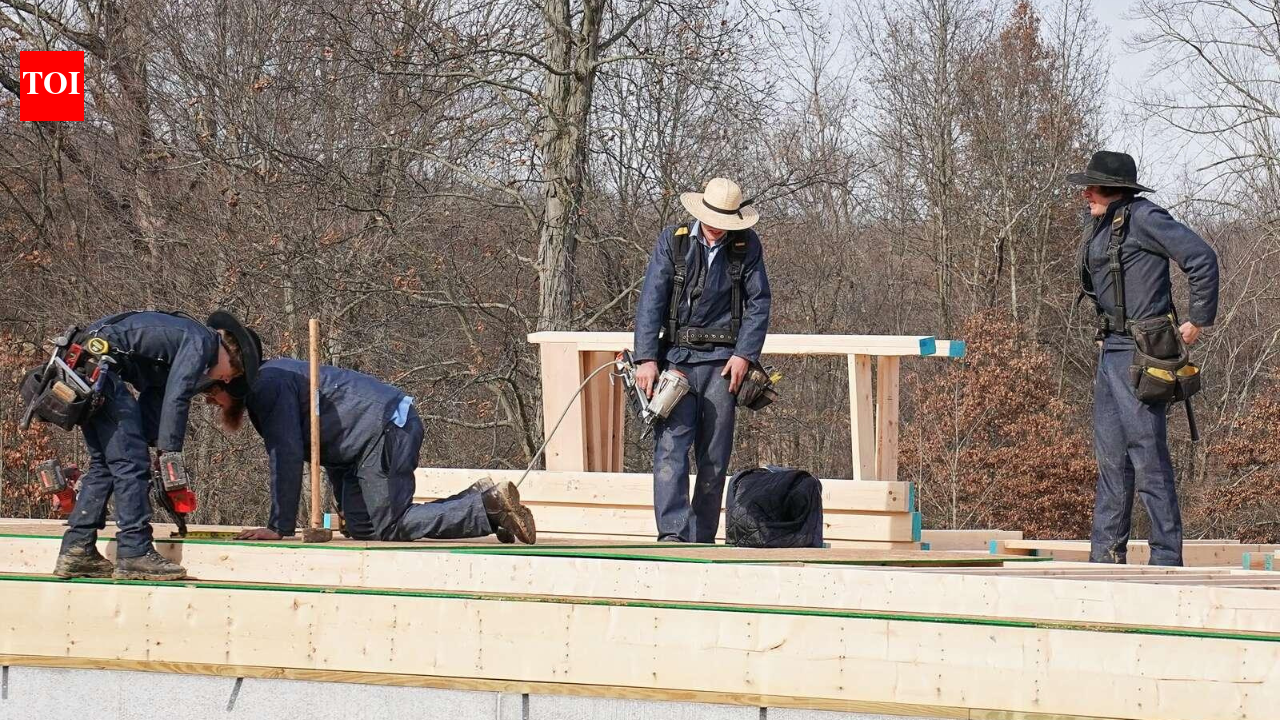 Unsung heroes: Amish volunteers rebuild dozens of homes and bridges for free after Hurricane Helene in North Carolina