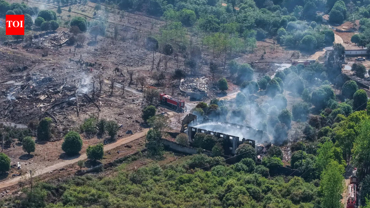 An explosion at a fireworks plant in China kills at least 26 people and injures dozens of others