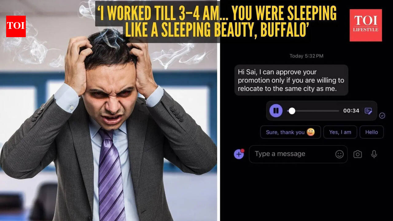‘I worked till 3–4 AM… you were sleeping like a sleeping beauty, buffalo’: Employee snaps, quits in viral audio