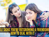 Subtle signs you're outgrowing a friendship-- And how to deal with it