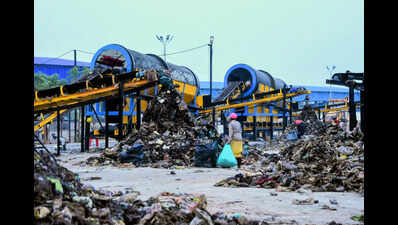 BMC plans 2nd phase bio mining of legacy waste at Bhuasuni
