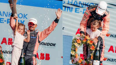 Pascal Wehrlein maintains championship lead with Berlin podium on home soil, celebrates with daughter
