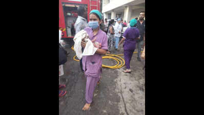 Fire breaks out in basement parking of commercial complex in Nashik, prompting evacuation