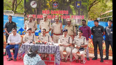 Task force arrests interstate red sanders smuggler in Tirupati