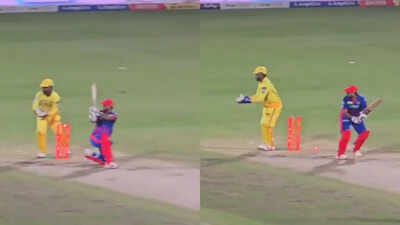 Was Nitish Rana out hit-wicket? Viral dismissal in DC vs CSK match explained | Cricket News – The Times of India