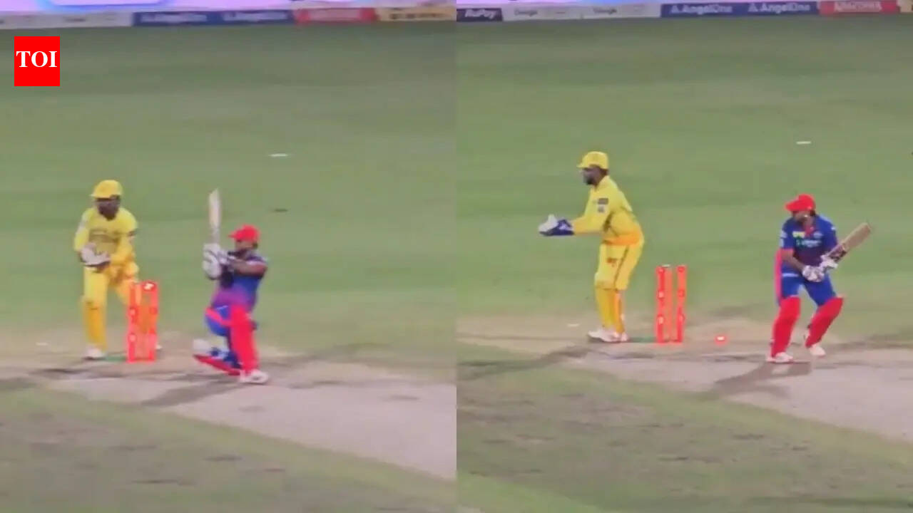 Was Nitish Rana out hit-wicket? Viral dismissal in DC vs CSK match explained
