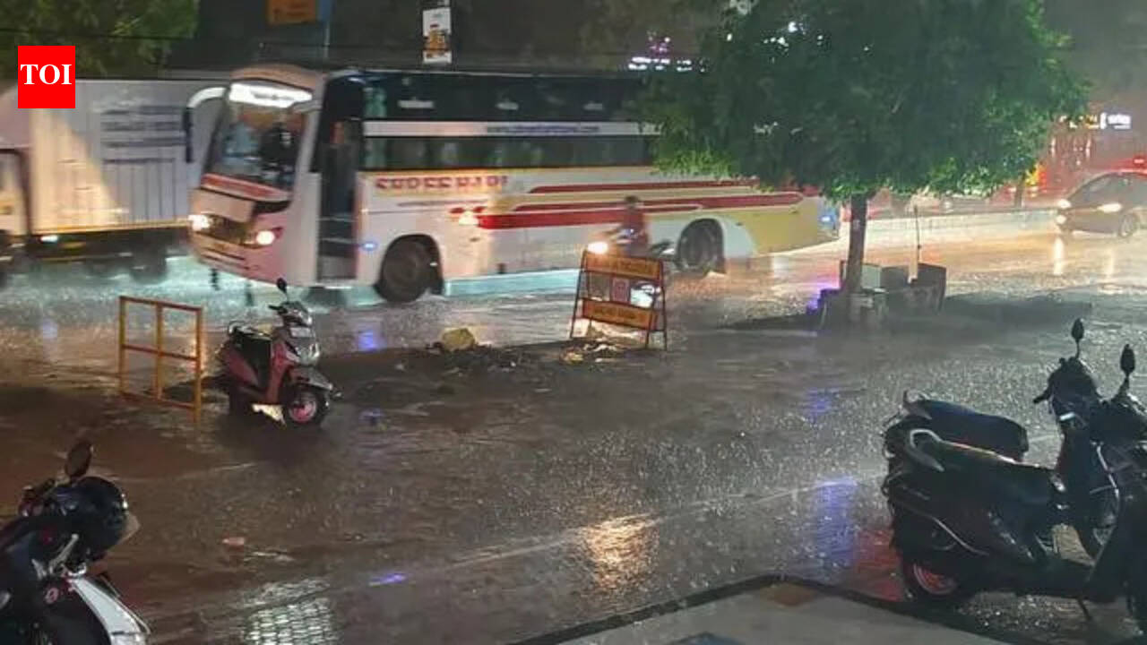 Rain hits Ahmedabad after hot spell | Ahmedabad News  timesofindia.indiatimes.com