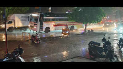Rain hits Ahmedabad after hot spell
