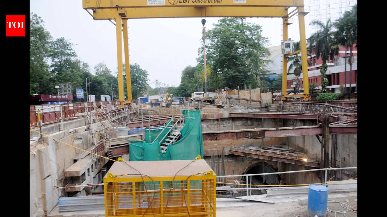 Underground tunnel work for metro rail nears completion