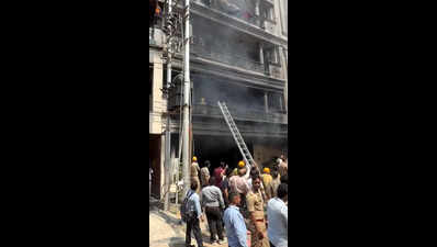 Nine trapped as cylinder blast triggers fire in Indirapuram home